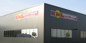 Reclamebord, vorm gezaagd, bedrijfsloods, reclameborden, Boskoop, Waddinxveen, Alphen aan den Rijn, Binken reclame